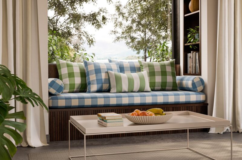 Central Check & Stripes Fabrics