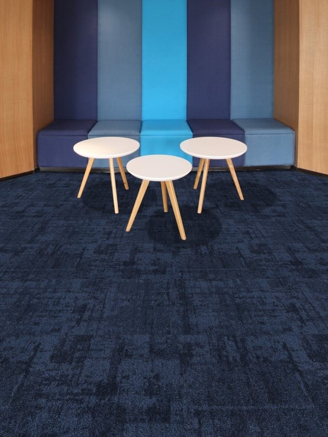 Premierfloor Shift carpet tile in room setting